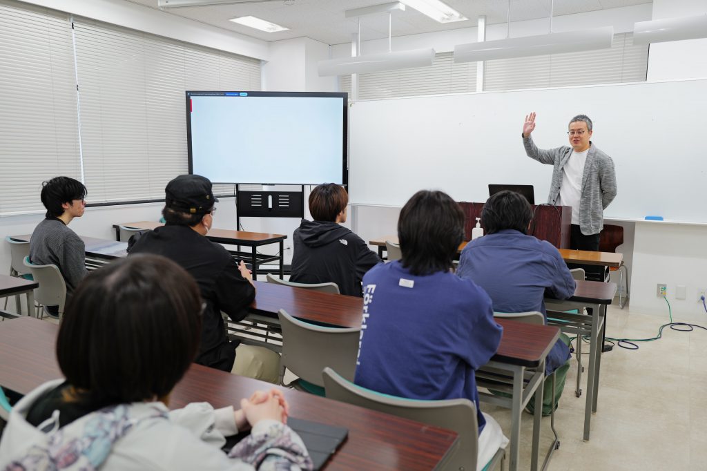 Google田中さんによる講義風景